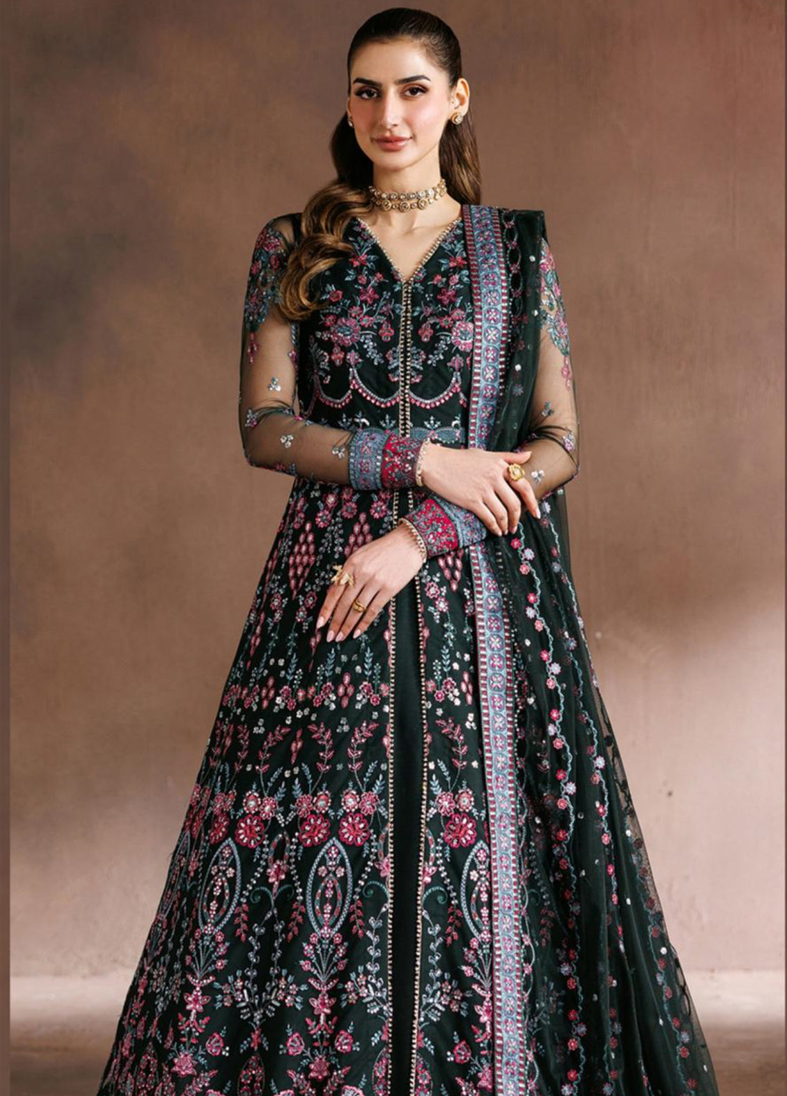 Zayrah By Zarif Formals Embroidered Net 3 Piece Unstitched Suit ZF26ZF D-ZYR-03 PARWAN Zayrah By Zarif Formals Embroidered Net 3 Piece Unstitched Suit ZF26ZF D-ZYR-03 PARWAN
