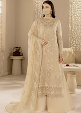 Zeenat By Flossie Kuch Khas Embroidered Chiffon 3 Piece Unstitched Suit FL26NV17 D-ZE-107