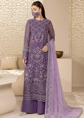 Zeenat By Flossie Kuch Khas Embroidered Chiffon 3 Piece Unstitched Suit FL26NV17 D-ZE-109