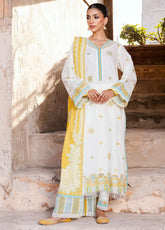 Zellbury Embroidered Lawn Suits Unstitched 3 Piece - ZB25CL 30804