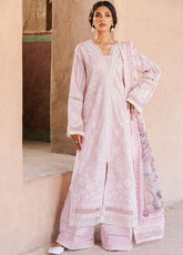 Zellbury Embroidered Lawn Suits Unstitched 3 Piece - ZB25CL 30836