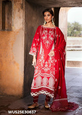 Zellbury Embroidered Lawn Suits Unstitched 3 Piece - ZB25CL 30837