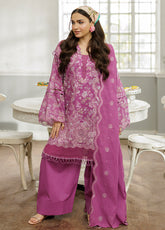 Zellbury Chikankari Embroidered Lawn 3 Piece Unstitched Suit WUC25E34027