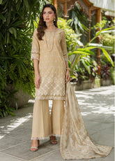 Zellbury Chikankari Embroidered Lawn 3 Piece Unstitched Suit WUS26E34081