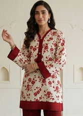 Zellbury Embroidered Lawn 2 Piece Unstitched Shirt & Trouser WUS26E20871