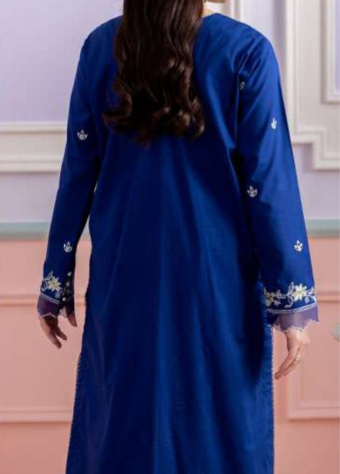 Zellbury Embroidered Lawn 2 Piece Unstitched Shirt & Trouser WUS26E21203 Zellbury Embroidered Lawn 2 Piece Unstitched Shirt & Trouser WUS26E21203