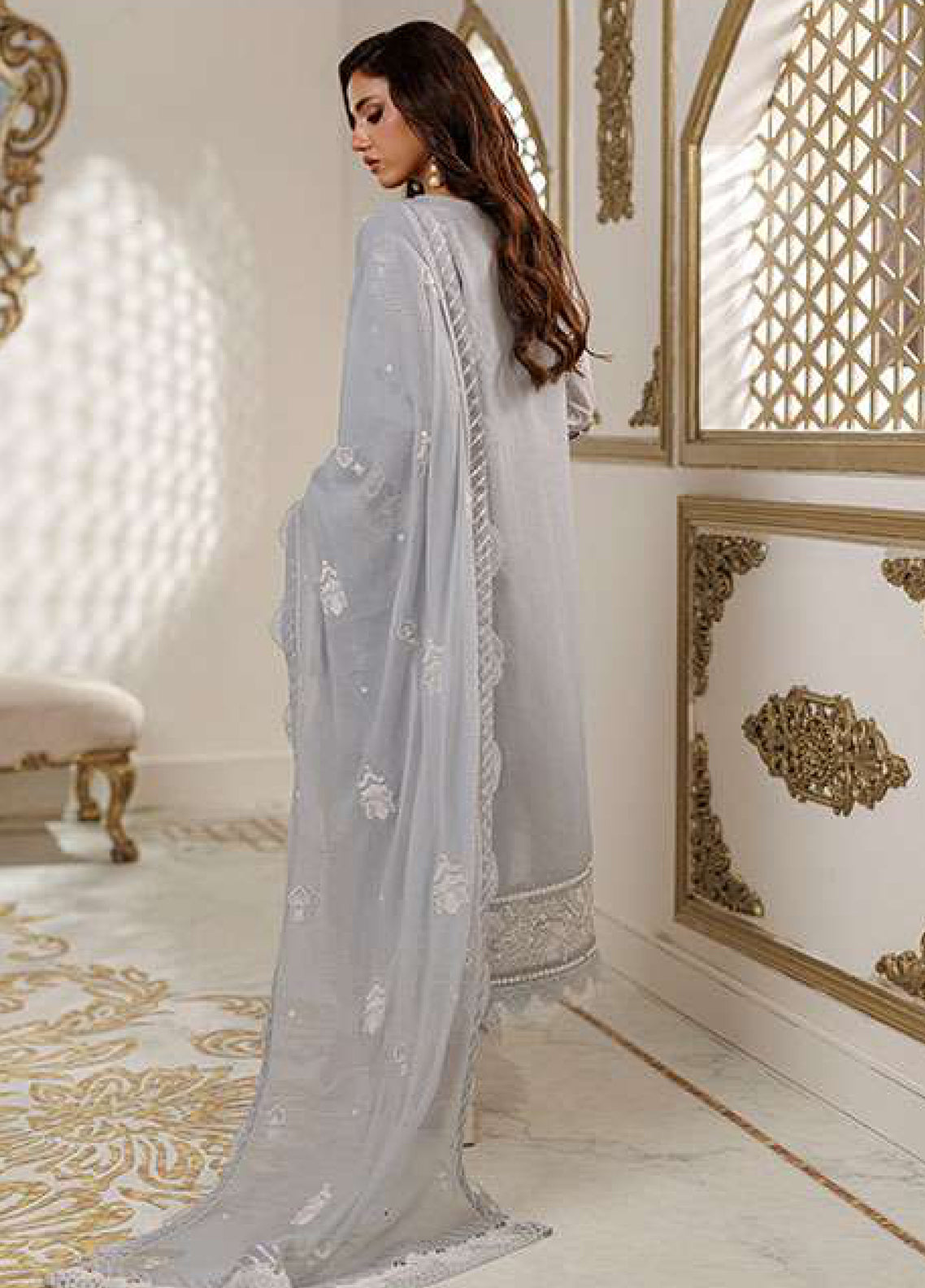 Zellbury Luxury Embroidered Cotton 3 Piece Unstitched Suit WULC26E34226 Zellbury Luxury Embroidered Cotton 3 Piece Unstitched Suit WULC26E34226