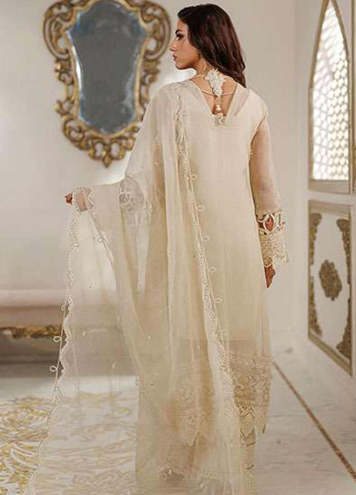 Zellbury Luxury Embroidered Net 3 Piece Unstitched Suit WULC26E34227 Zellbury Luxury Embroidered Net 3 Piece Unstitched Suit WULC26E34227