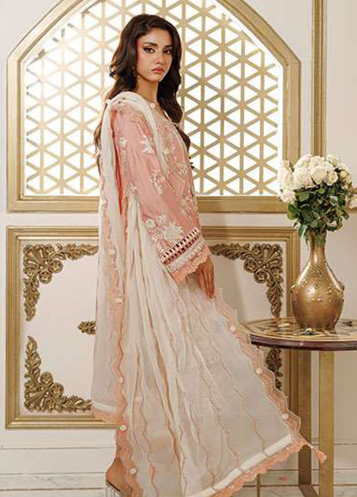 Zellbury Luxury Embroidered Raw Silk 3 Piece Unstitched Suit WULC26E34229 Zellbury Luxury Embroidered Raw Silk 3 Piece Unstitched Suit WULC26E34229