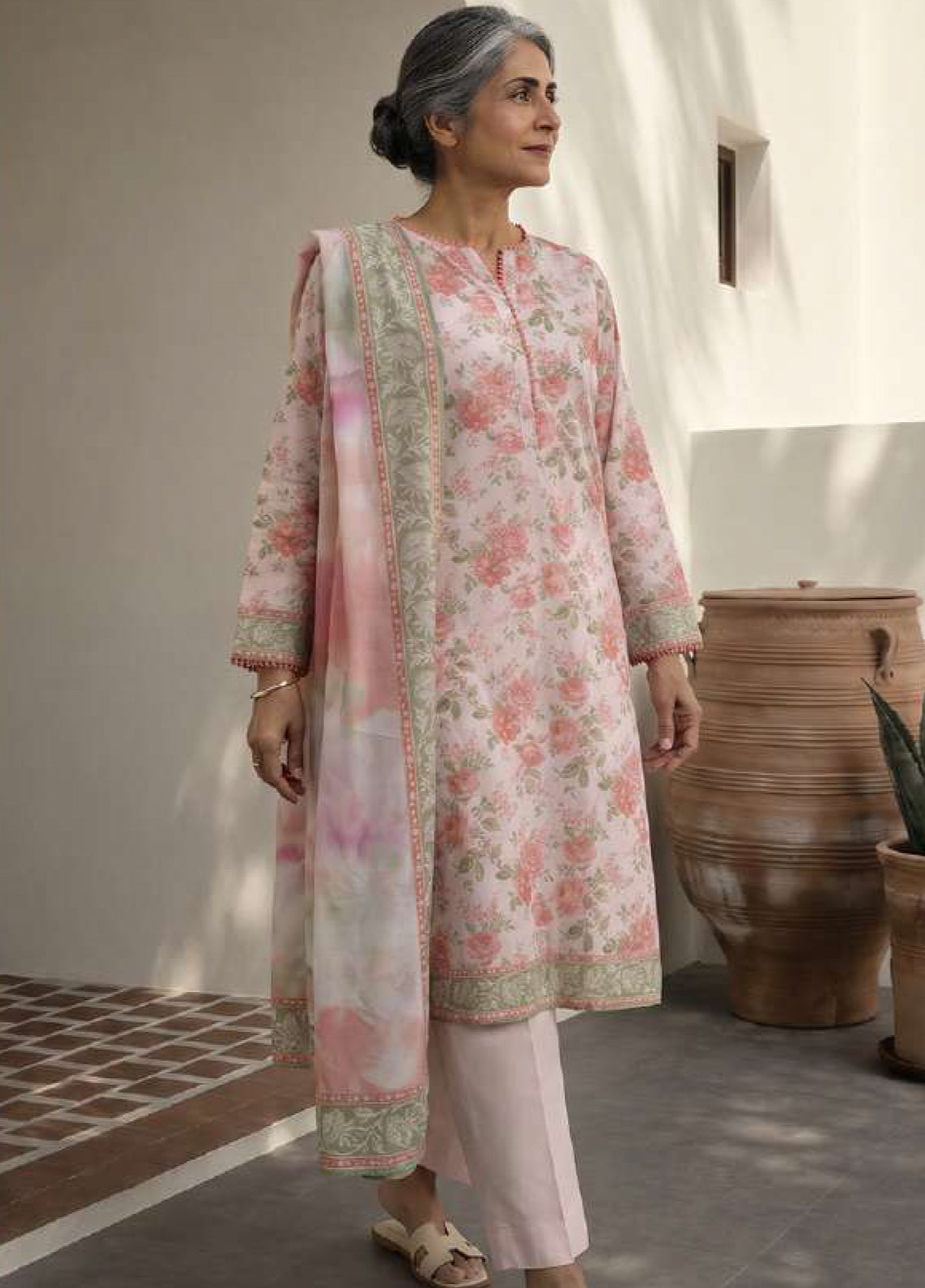 Zellbury Mother Printed Lawn 3 Piece Unstitched Suit WUS26X38019 Zellbury Mother Printed Lawn 3 Piece Unstitched Suit WUS26X38019
