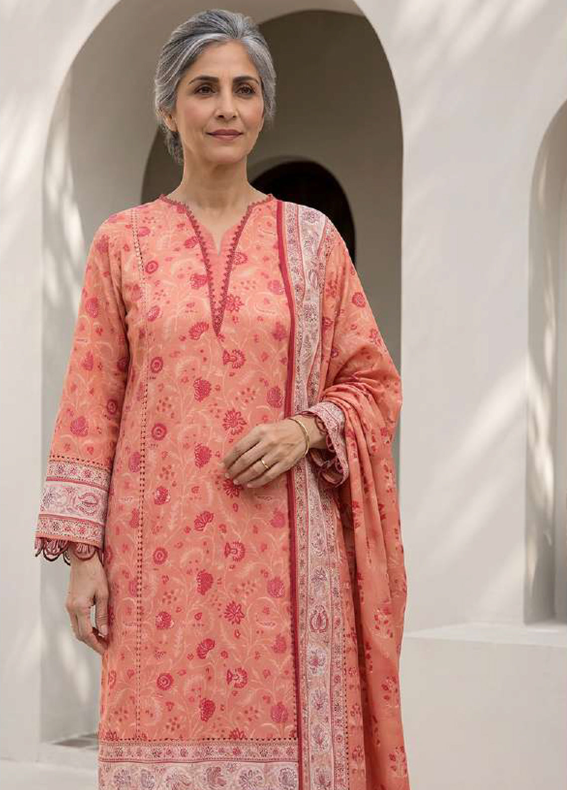 Zellbury Mother Printed Lawn 3 Piece Unstitched Suit WUS26X38025 Zellbury Mother Printed Lawn 3 Piece Unstitched Suit WUS26X38025