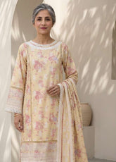 Zellbury Mother Printed Lawn 3 Piece Unstitched Suit WUS26X38031