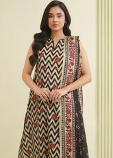 Zellbury Printed Lawn 2 Piece Unstitched Shirt & Dupatta WUS26X20666