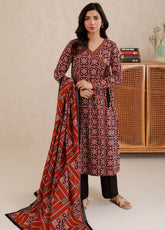 Zellbury Printed Lawn 2 Piece Unstitched Shirt & Dupatta WUS26X20862