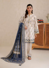 Zellbury Printed Lawn 3 Piece Unstitched Suit WUS26X30625