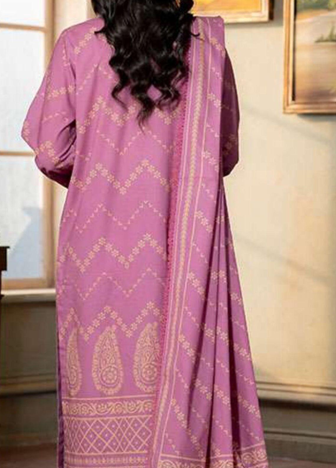 Zellbury Printed Lawn 3 Piece Unstitched Suit WUS26X30633 Zellbury Printed Lawn 3 Piece Unstitched Suit WUS26X30633