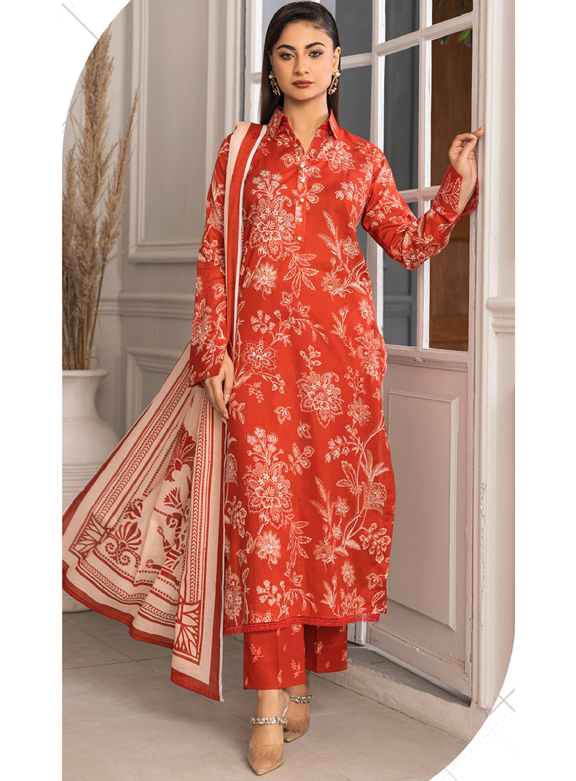 Zohra by Motifz Printed Lawn Suits Unstitched 3 Piece - MT25ZCL 01 Zohra by Motifz Printed Lawn Suits Unstitched 3 Piece - MT25ZCL 01