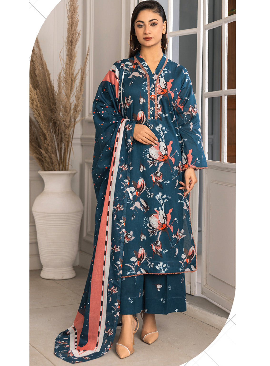 Zohra by Motifz Printed Lawn Suits Unstitched 3 Piece - MT25ZCL 02 Zohra by Motifz Printed Lawn Suits Unstitched 3 Piece - MT25ZCL 02