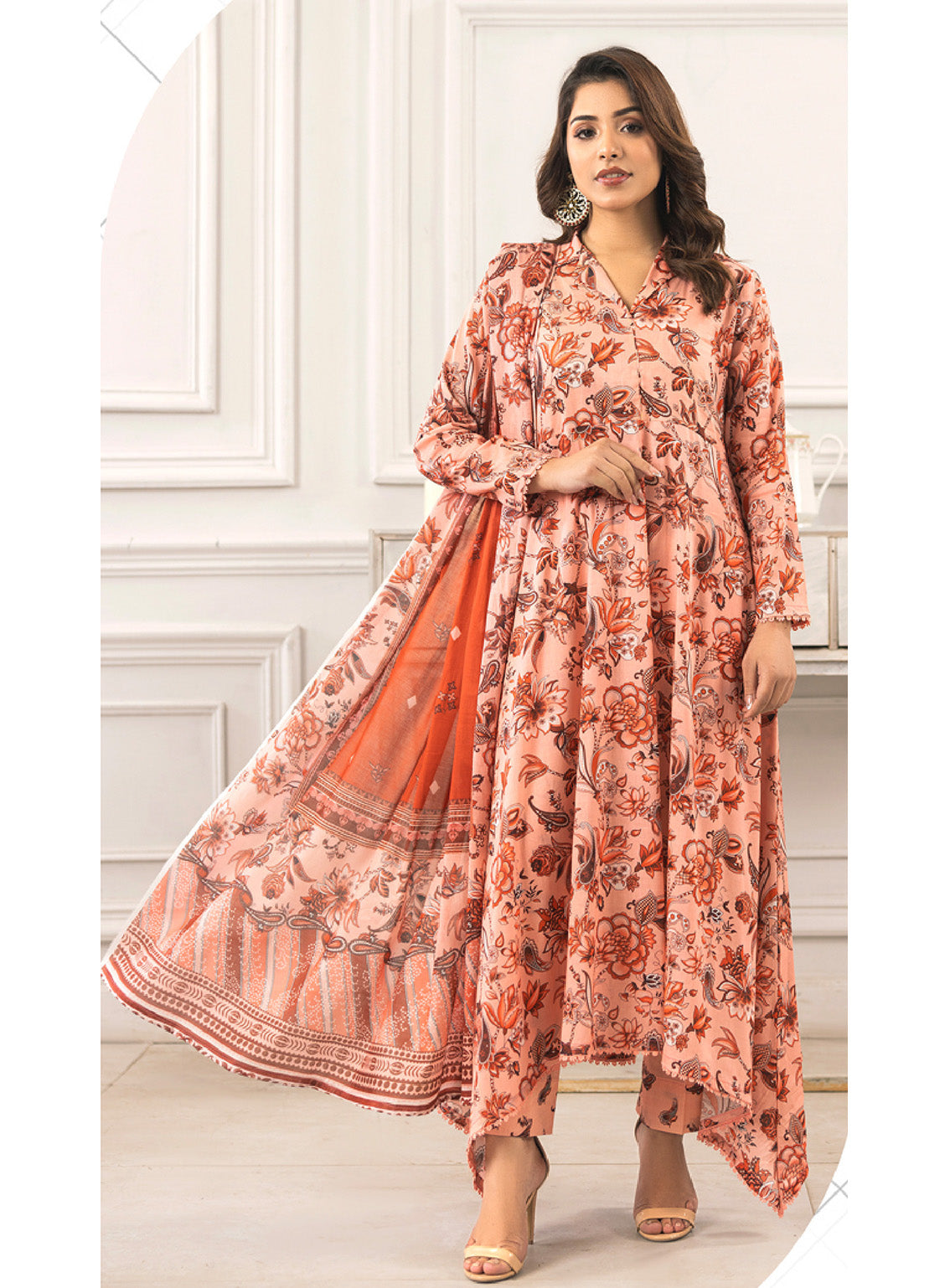 Zohra by Motifz Printed Lawn Suits Unstitched 3 Piece - MT25ZCL 04 Zohra by Motifz Printed Lawn Suits Unstitched 3 Piece - MT25ZCL 04