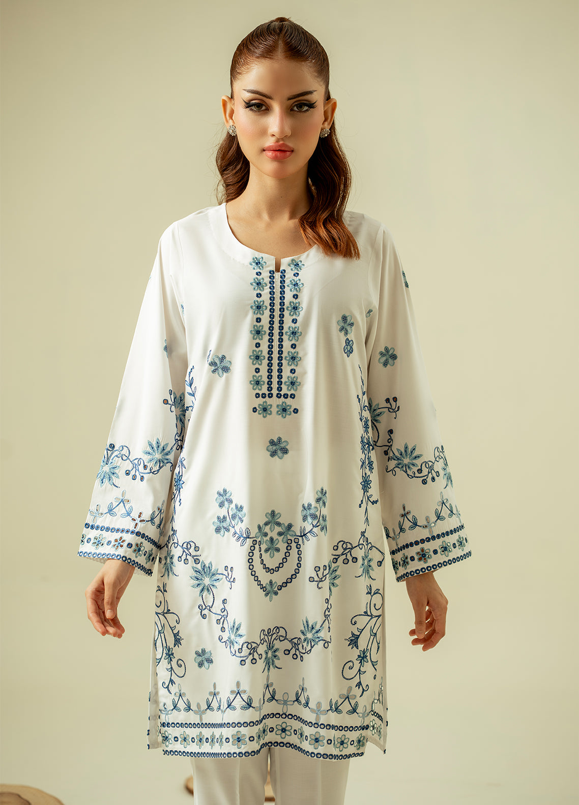 Zouj Embroidered Lawn 2 Piece Stitched Shirt & Trouser SJ26EL D-02 Zouj Embroidered Lawn 2 Piece Stitched Shirt & Trouser SJ26EL D-02