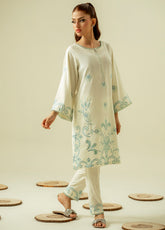 Zouj Embroidered Lawn 2 Piece Stitched Shirt & Trouser SJ26EL D-03