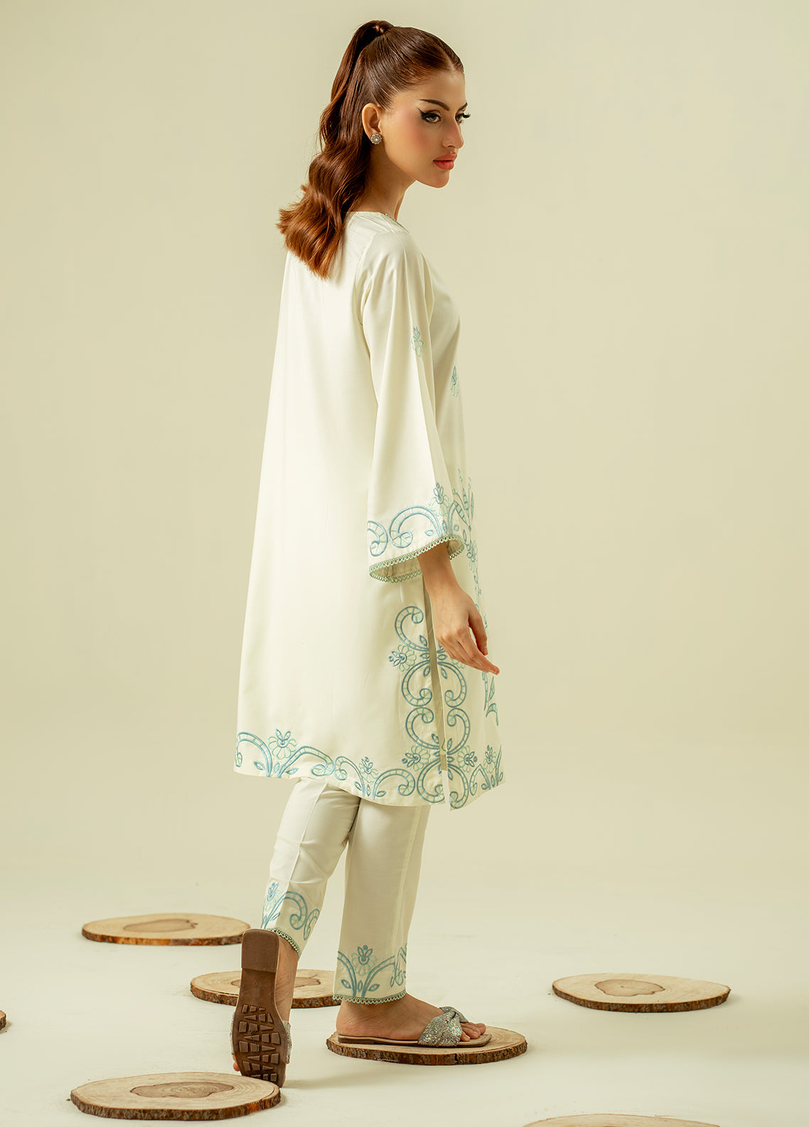 Zouj Embroidered Lawn 2 Piece Stitched Shirt & Trouser SJ26EL D-03 Zouj Embroidered Lawn 2 Piece Stitched Shirt & Trouser SJ26EL D-03