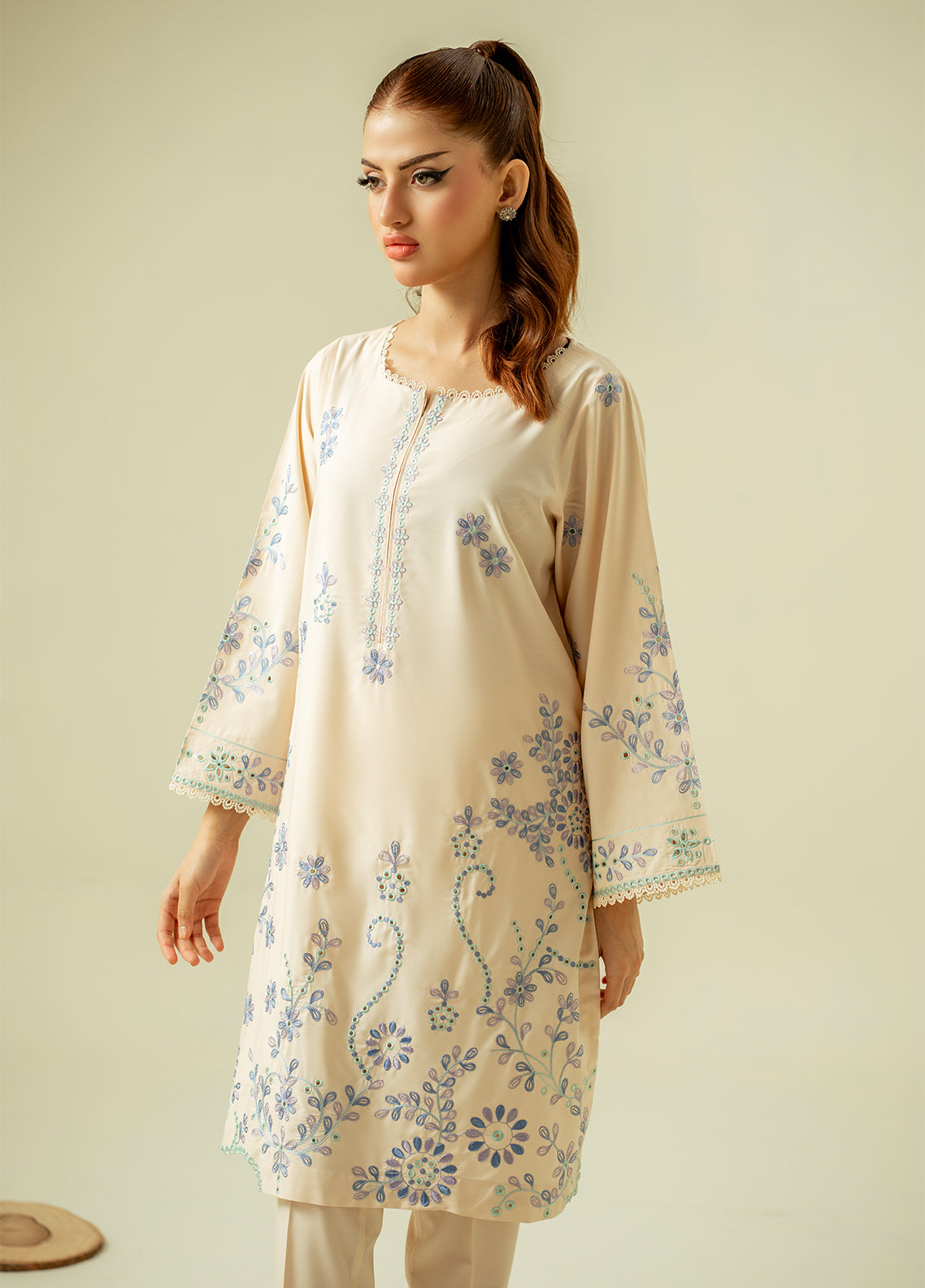 Zouj Embroidered Lawn 2 Piece Stitched Shirt & Trouser SJ26EL D-04 Zouj Embroidered Lawn 2 Piece Stitched Shirt & Trouser SJ26EL D-04