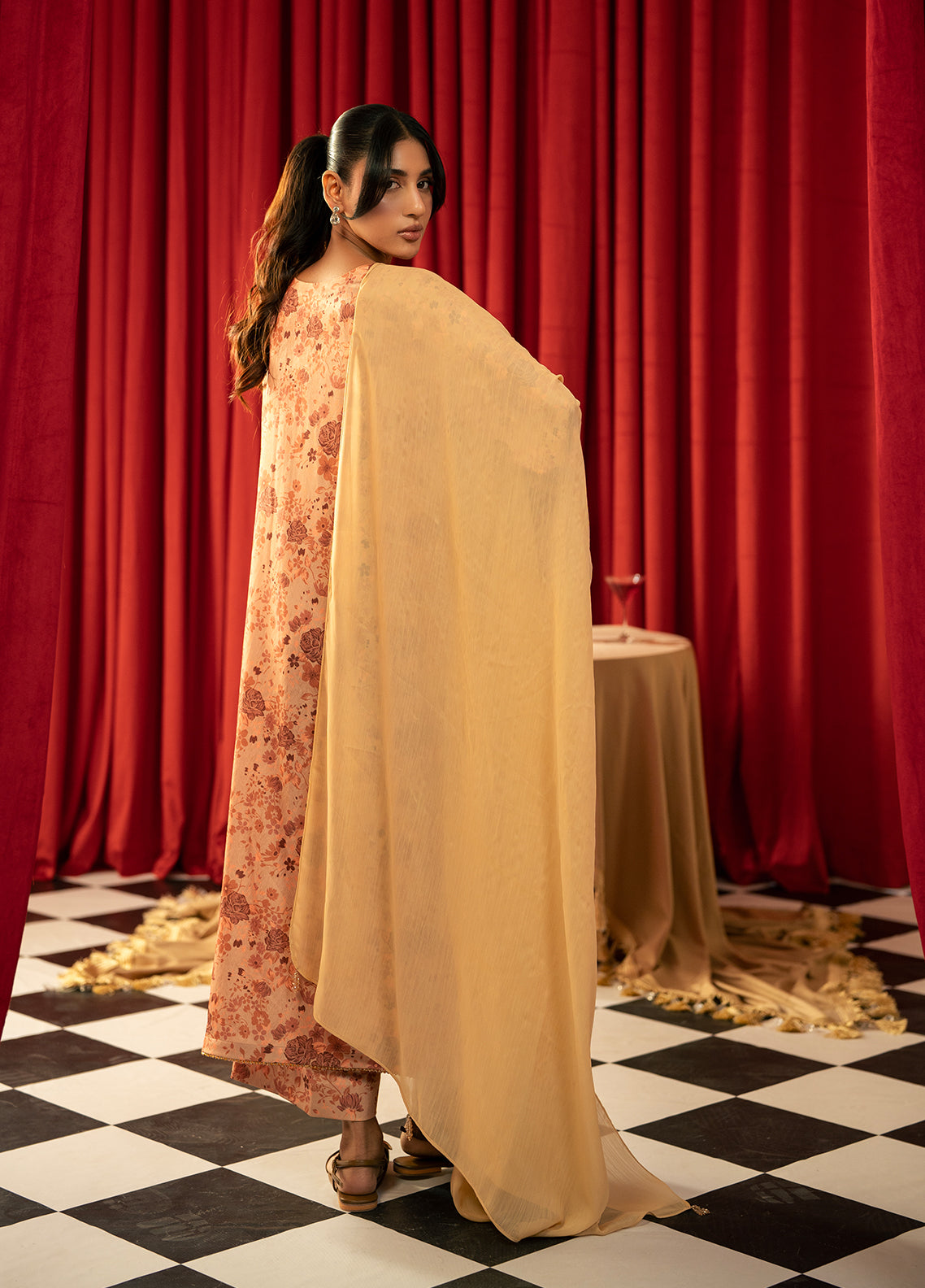 Zouj Embroidered Silk 2 Piece Stitched Shirt & Trouser ZJ26PLS D-01 Zouj Embroidered Silk 2 Piece Stitched Shirt & Trouser ZJ26PLS D-01