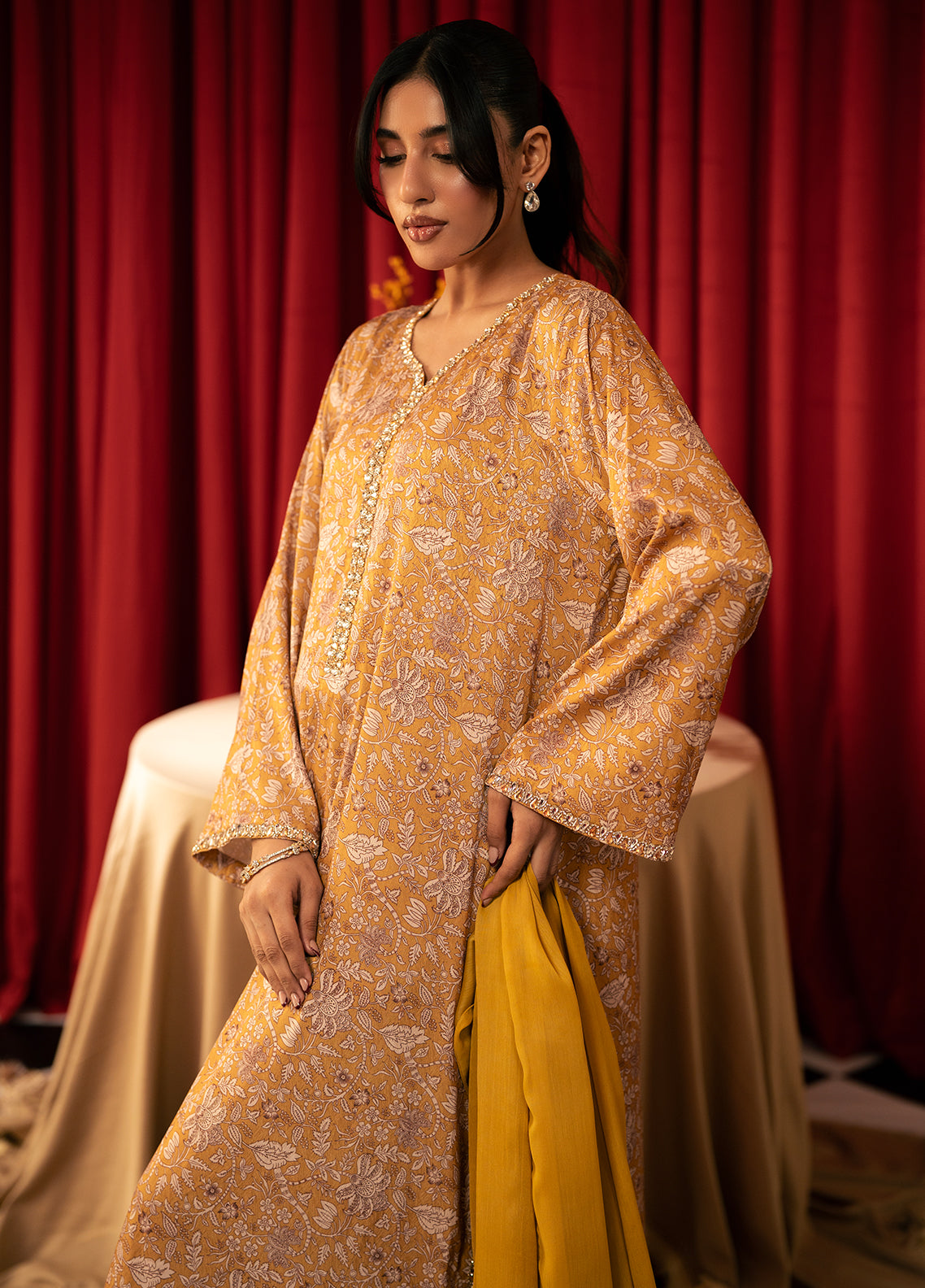 Zouj Embroidered Silk 2 Piece Stitched Shirt & Trouser ZJ26PLS D-03 Zouj Embroidered Silk 2 Piece Stitched Shirt & Trouser ZJ26PLS D-03