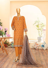 Zouk by HZ Textile Embroidered Lawn Suits Unstitched 3 Piece - HZ25ZL ZEC-161