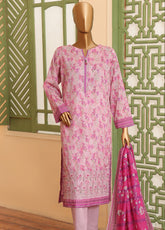 Zouk by HZ Textile Embroidered Lawn Suits Unstitched 3 Piece - HZ25ZL ZEC-162