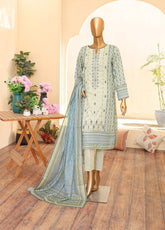 Zouk by HZ Textile Embroidered Lawn Suits Unstitched 3 Piece - HZ25ZL ZEC-165