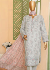 Zouk by HZ Textile Embroidered Lawn Suits Unstitched 3 Piece - HZ25ZL ZEC-167