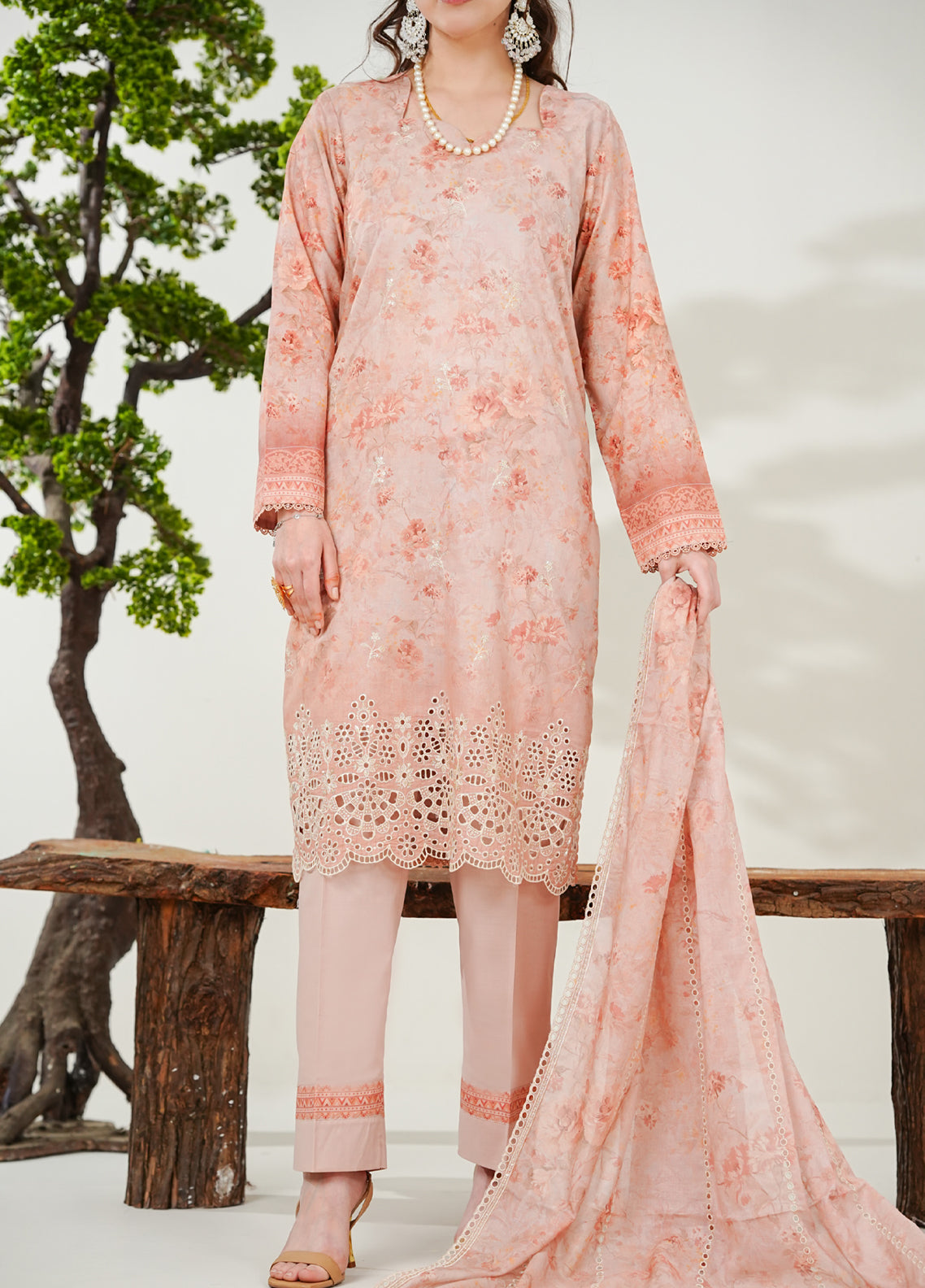 Zynah By VS Textile Premium Chikankari Lawn 3 Piece Unstitched Suit VS26ZPDV14 D-737 Zynah By VS Textile Premium Chikankari Lawn 3 Piece Unstitched Suit VS26ZPDV14 D-737