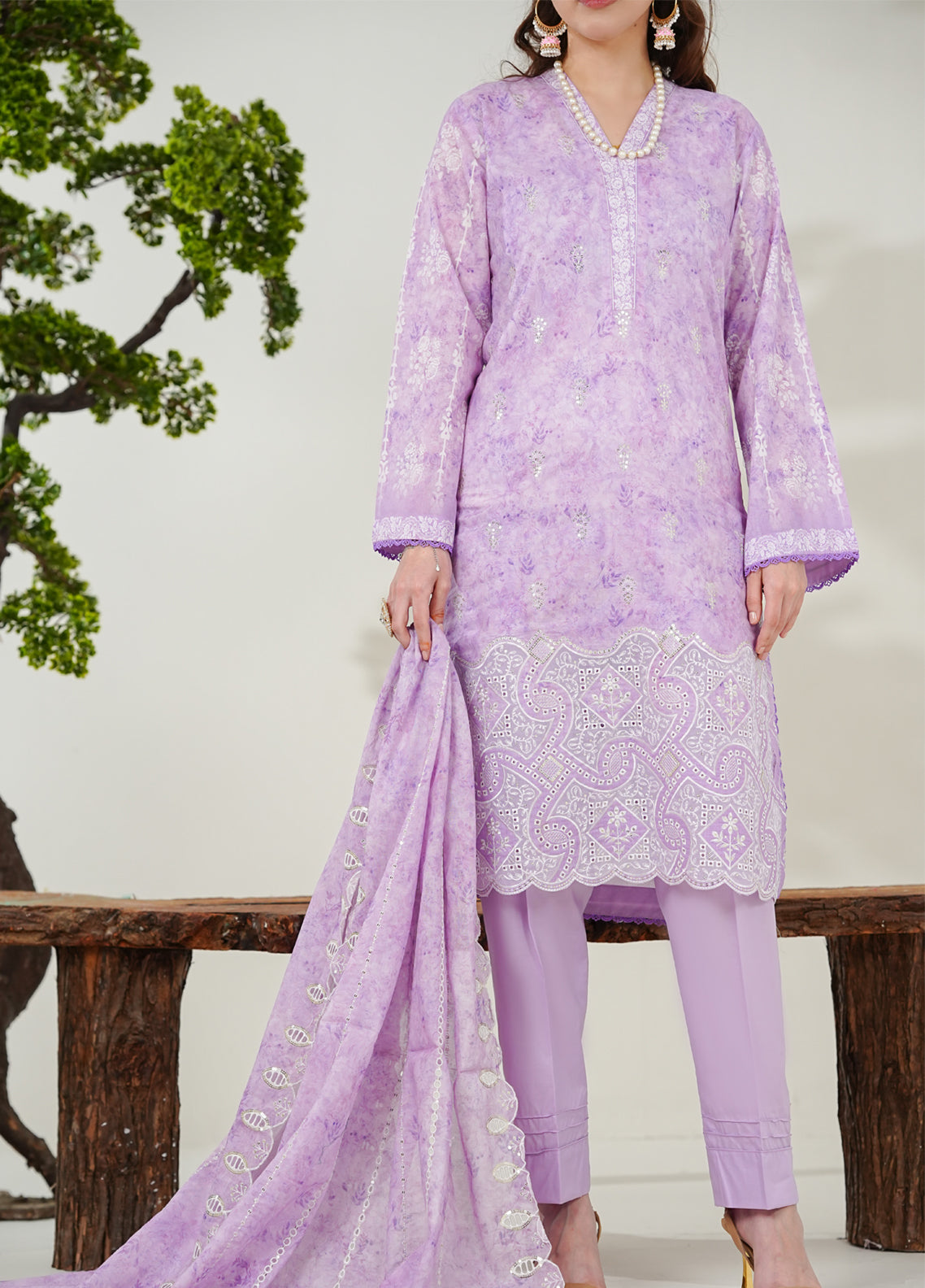 Zynah By VS Textile Premium Chikankari Lawn 3 Piece Unstitched Suit VS26ZPDV14 D-743 Zynah By VS Textile Premium Chikankari Lawn 3 Piece Unstitched Suit VS26ZPDV14 D-743