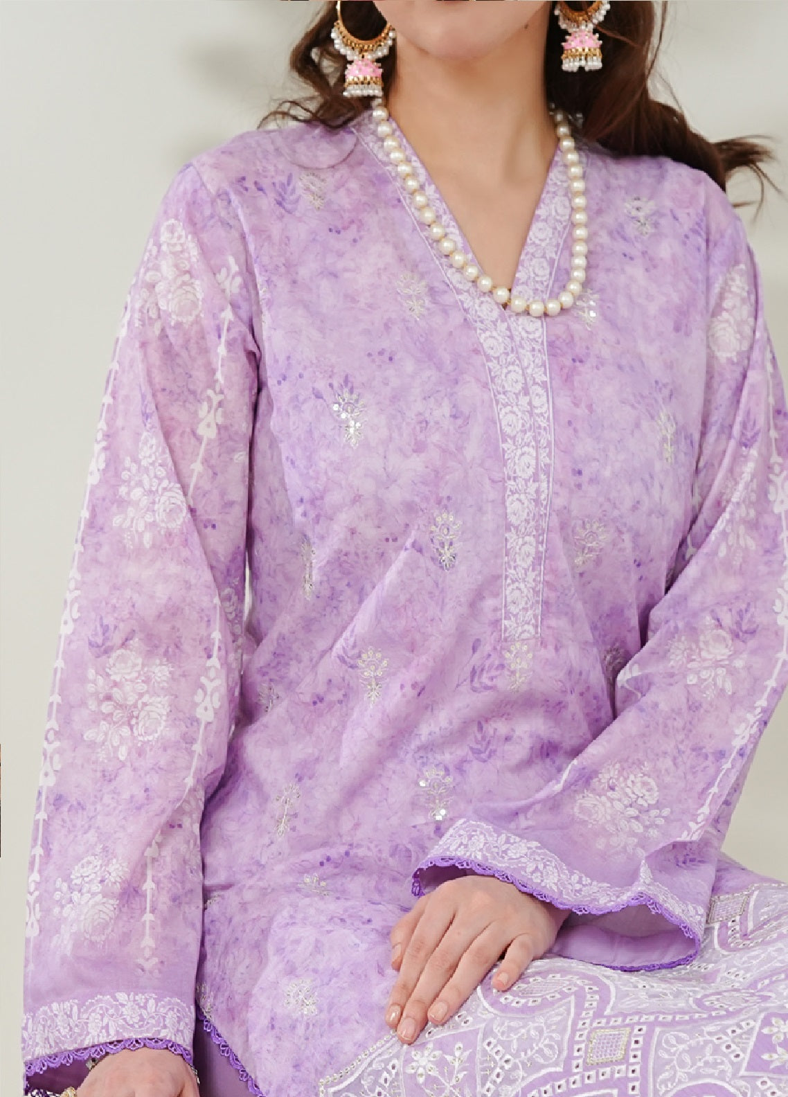 Zynah By VS Textile Premium Chikankari Lawn 3 Piece Unstitched Suit VS26ZPDV14 D-743 Zynah By VS Textile Premium Chikankari Lawn 3 Piece Unstitched Suit VS26ZPDV14 D-743