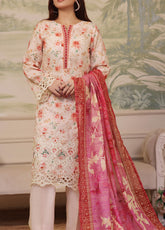 Zynah by VS Textile Chikankari Lawn Suits Unstitched 3 Piece - VS25ZL 406