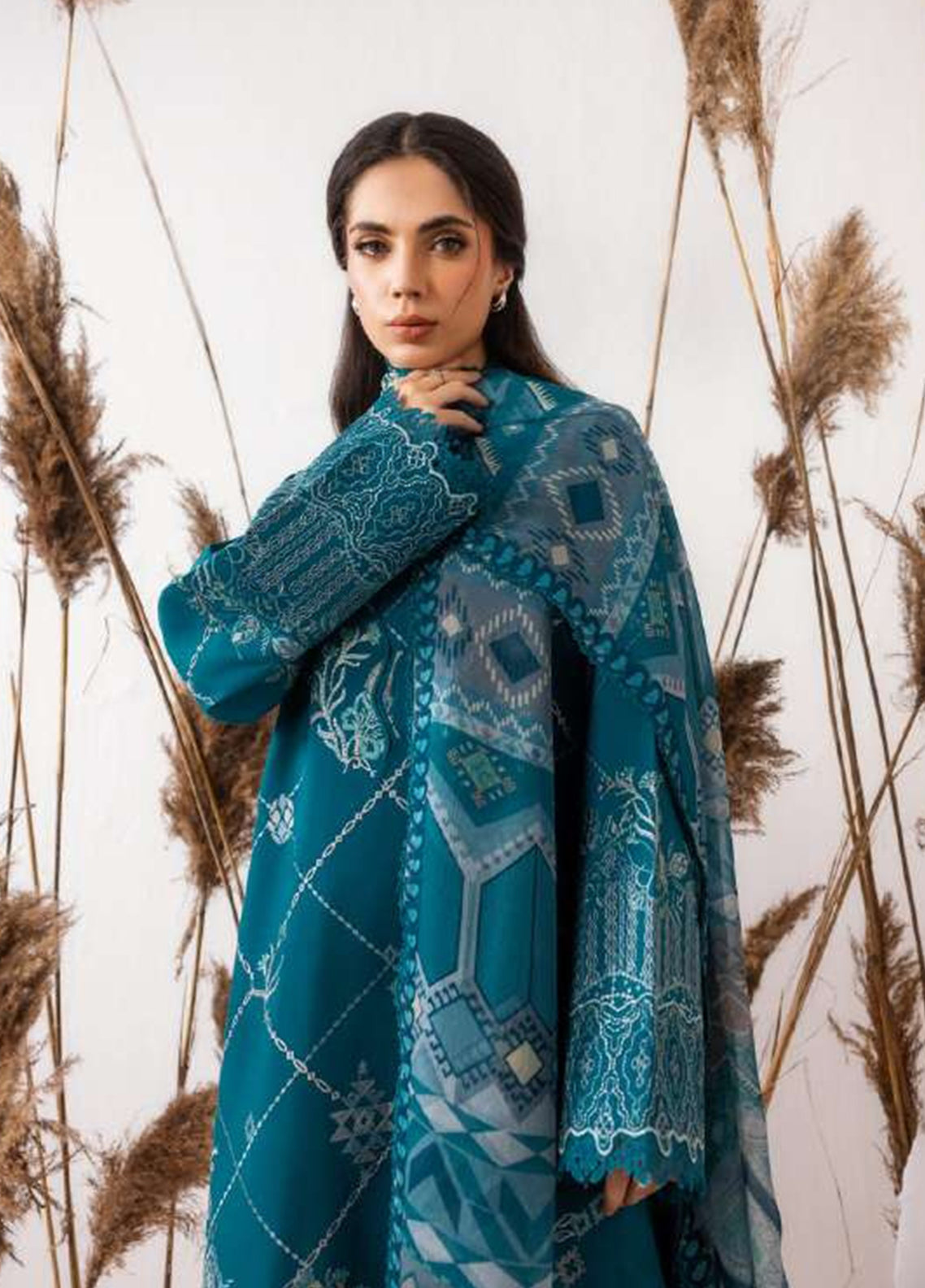 Zync By Florent Embroidered Viscose 3 Piece Unstitched Suit FL26ZI D-FZ-2A Zync By Florent Embroidered Viscose 3 Piece Unstitched Suit FL26ZI D-FZ-2A