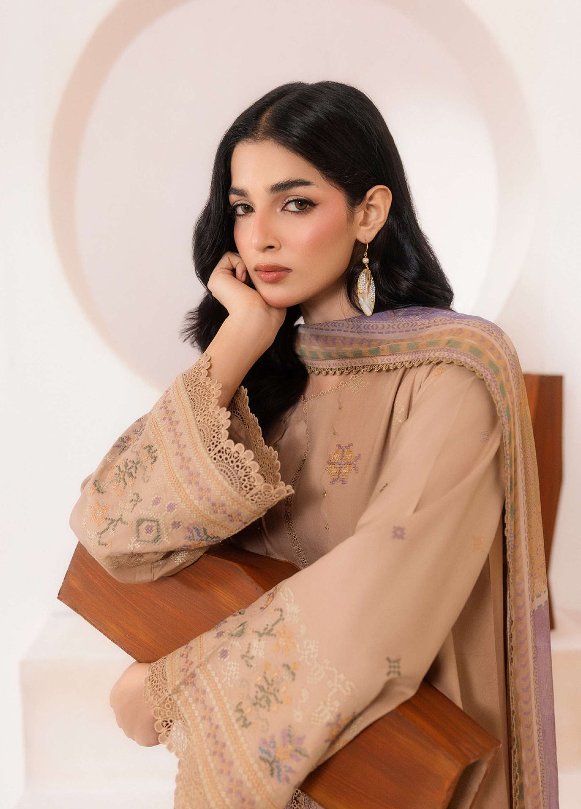 Zync By Florent Embroidered Viscose 3 Piece Unstitched Suit FL26ZI D-FZ-3A Zync By Florent Embroidered Viscose 3 Piece Unstitched Suit FL26ZI D-FZ-3A