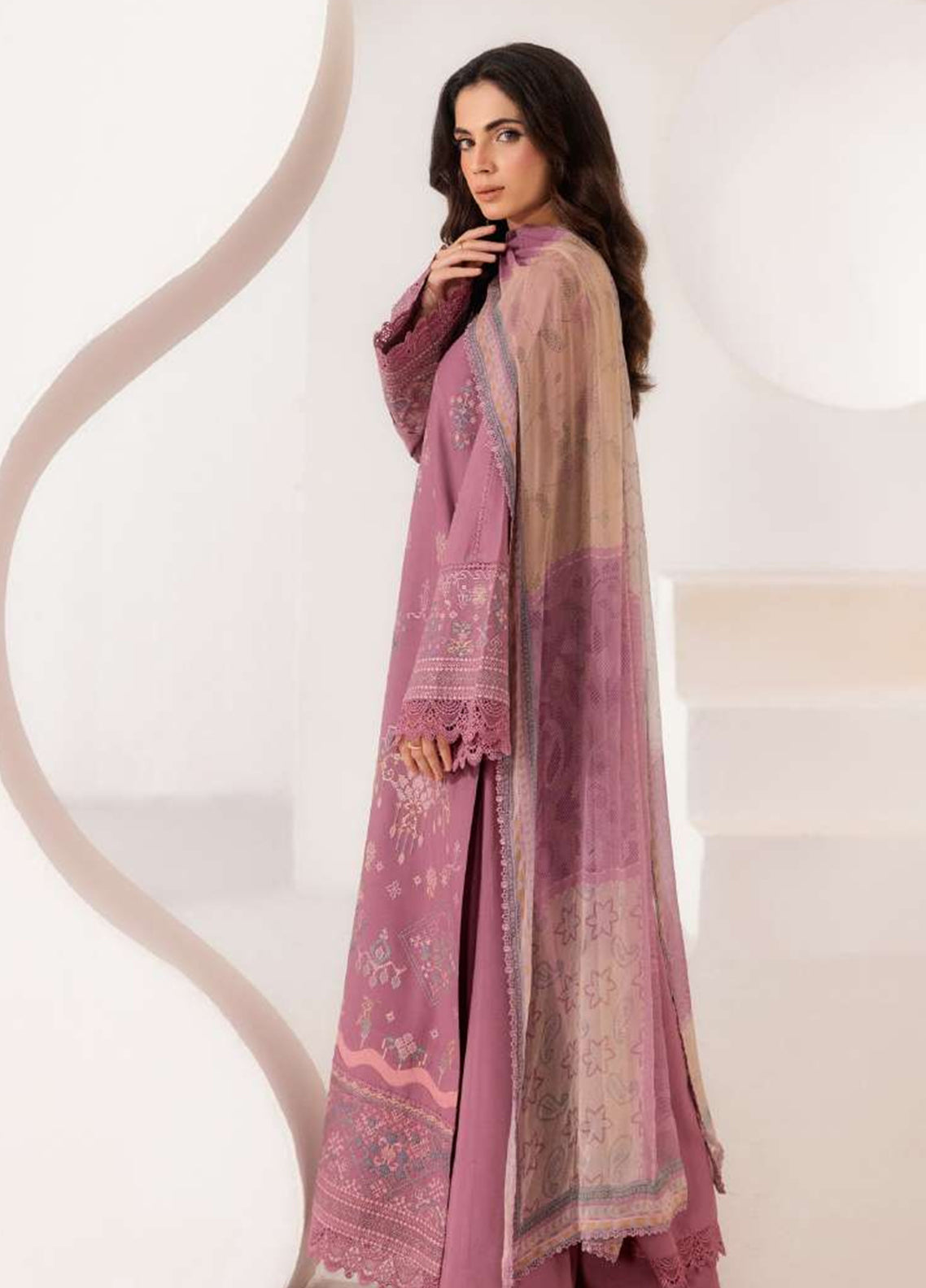 Zync By Florent Embroidered Viscose 3 Piece Unstitched Suit FL26ZI D-FZ-3B Zync By Florent Embroidered Viscose 3 Piece Unstitched Suit FL26ZI D-FZ-3B