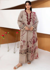 Zync By Florent Embroidered Viscose 3 Piece Unstitched Suit FL26ZI D-FZ-4B