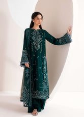 Zync By Florent Embroidered Viscose 3 Piece Unstitched Suit FL26ZI D-FZ-5B