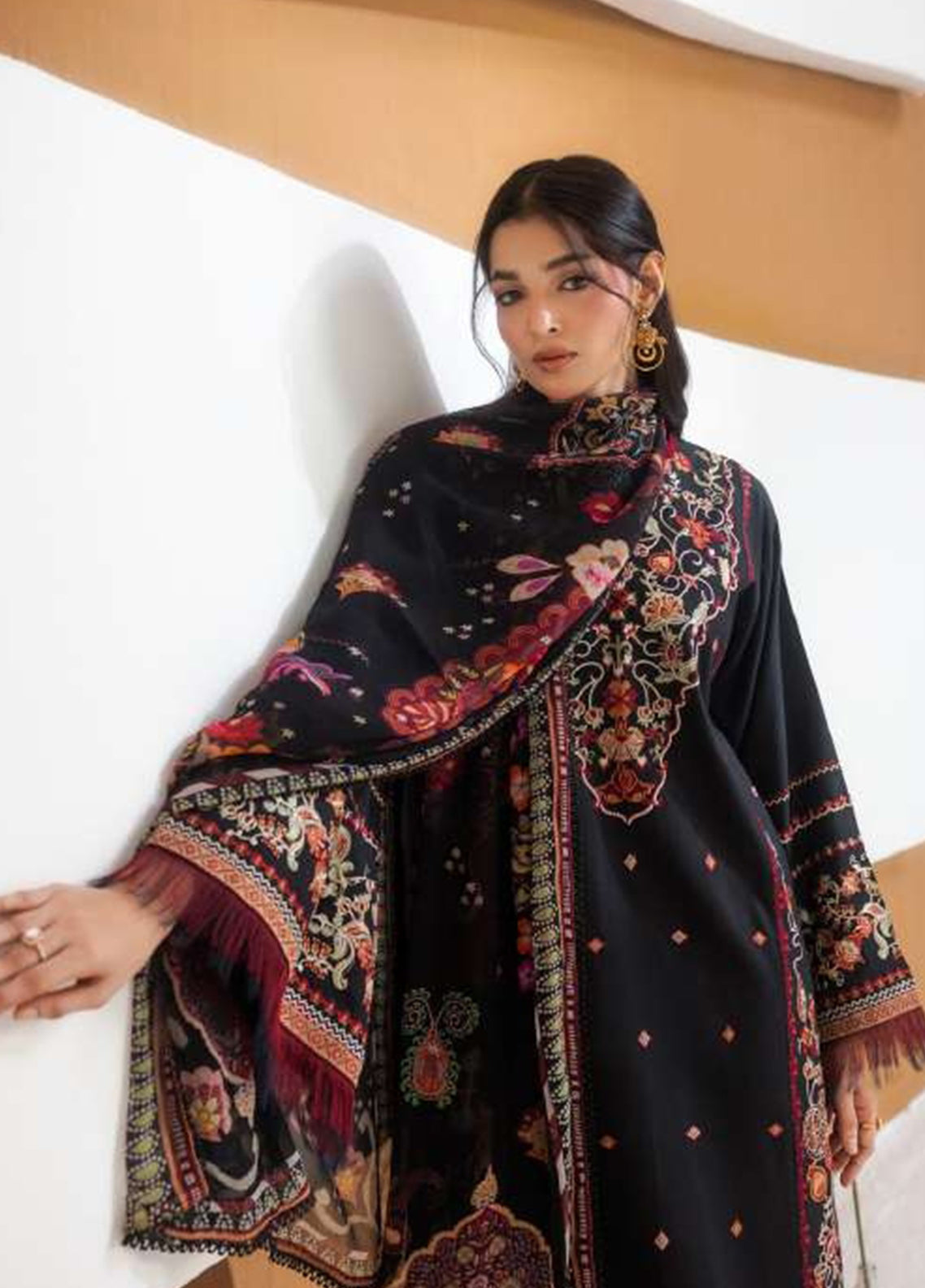 Zync By Florent Embroidered Viscose 3 Piece Unstitched Suit FL26ZI D-FZ-6A Zync By Florent Embroidered Viscose 3 Piece Unstitched Suit FL26ZI D-FZ-6A