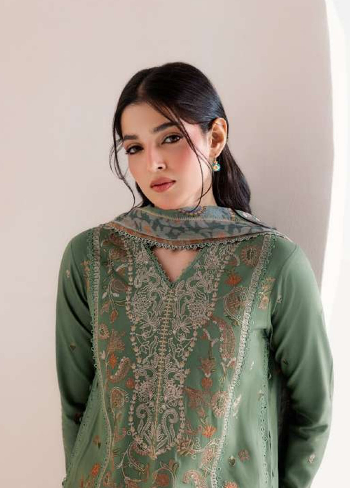 Zync By Florent Embroidered Viscose 3 Piece Unstitched Suit FL26ZI D-FZ-8B Zync By Florent Embroidered Viscose 3 Piece Unstitched Suit FL26ZI D-FZ-8B