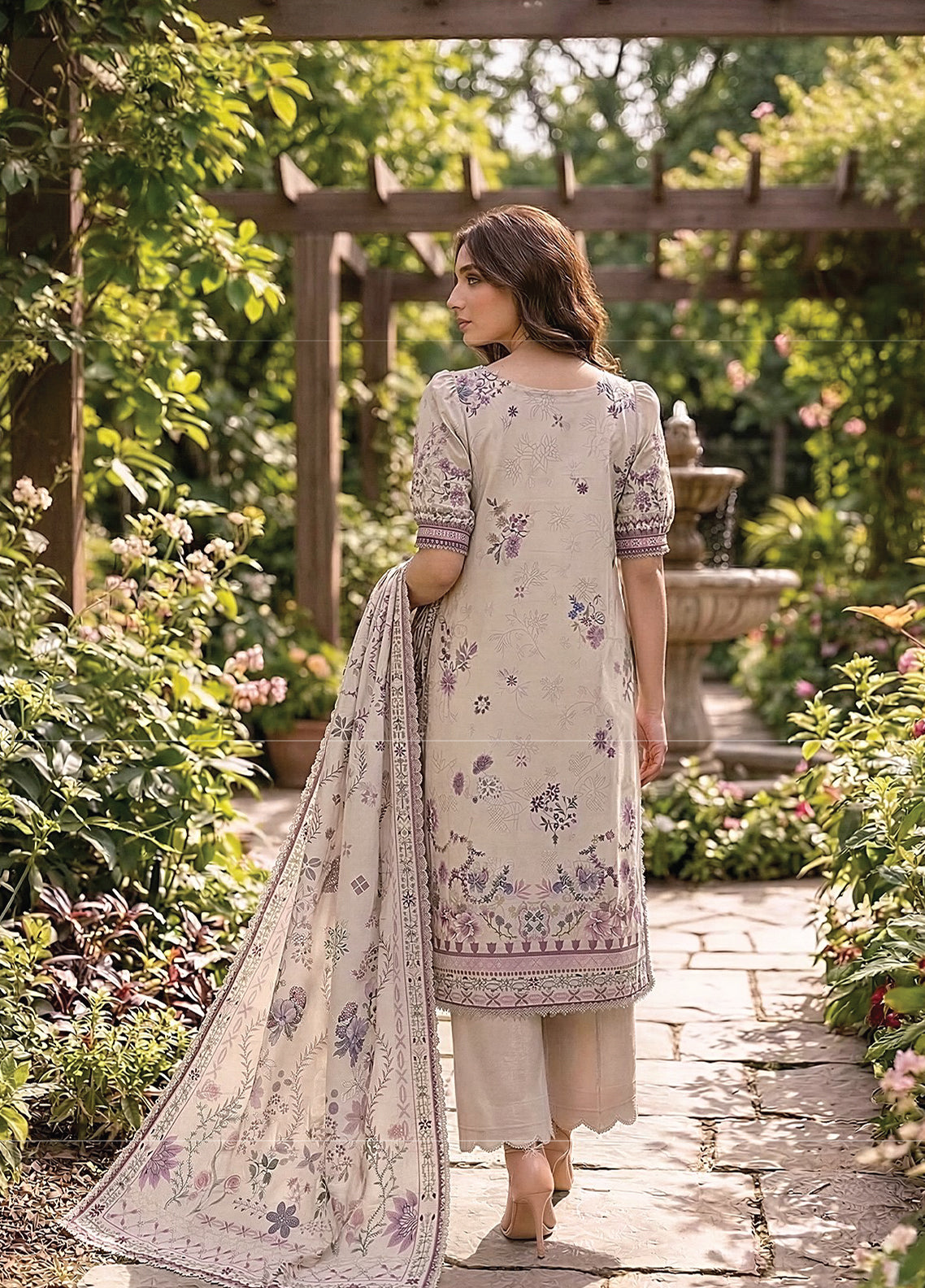 Zync By Florent Excclusive Printed Lawn 3 Piece Unstitched Suit FL26ZP D-01 Zync By Florent Excclusive Printed Lawn 3 Piece Unstitched Suit FL26ZP D-01