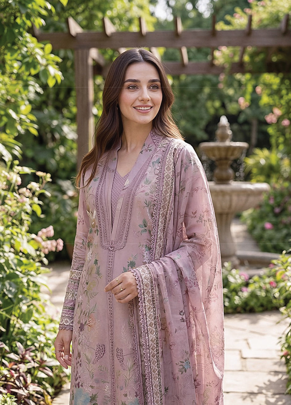 Zync By Florent Excclusive Printed Lawn 3 Piece Unstitched Suit FL26ZP D-02 Zync By Florent Excclusive Printed Lawn 3 Piece Unstitched Suit FL26ZP D-02