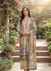 Zync By Florent Excclusive Printed Lawn 3 Piece Unstitched Suit FL26ZP D-05