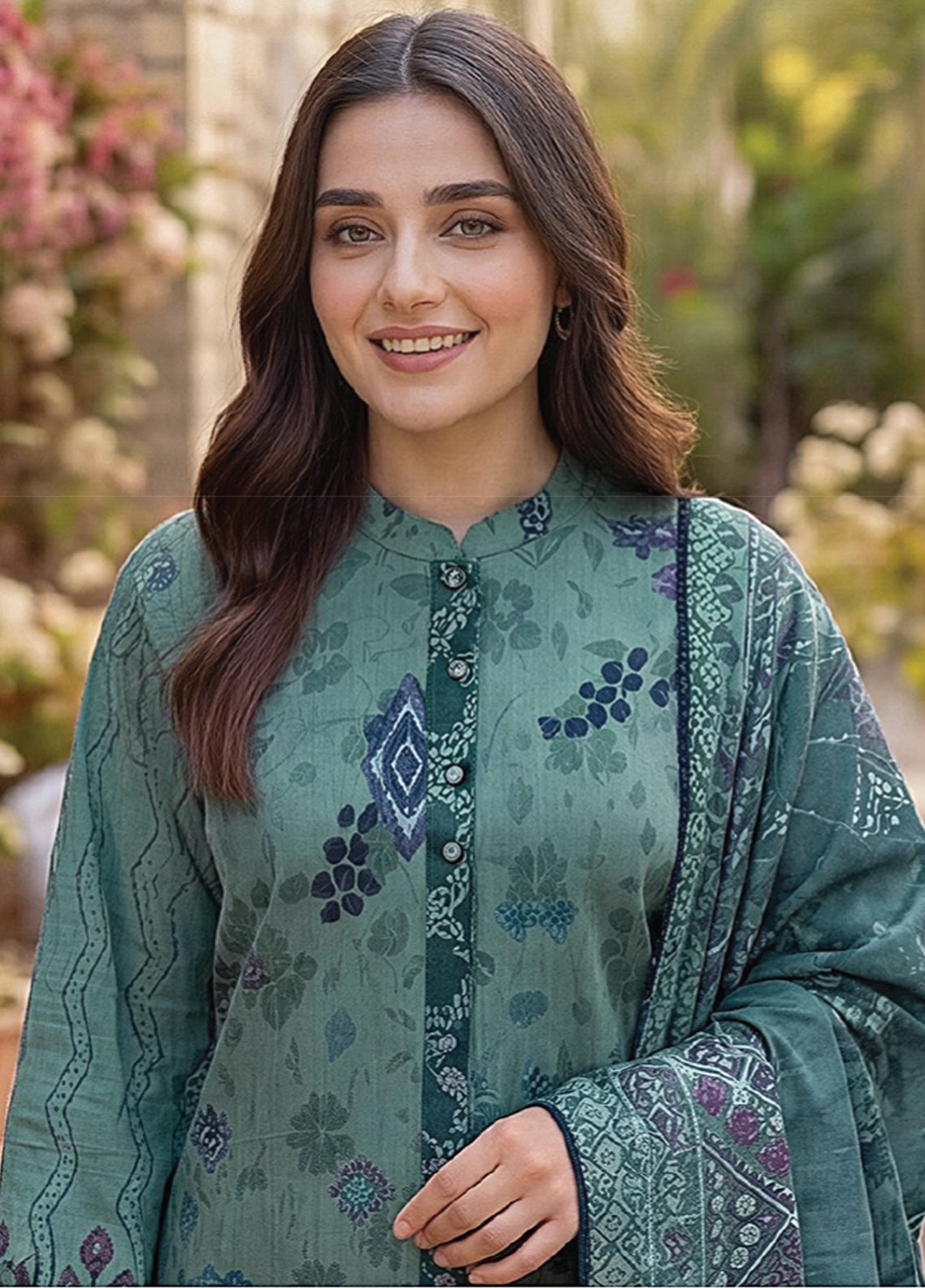 Zync By Florent Excclusive Printed Lawn 3 Piece Unstitched Suit FL26ZP D-07 Zync By Florent Excclusive Printed Lawn 3 Piece Unstitched Suit FL26ZP D-07