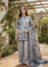 Zync By Florent Excclusive Printed Lawn 3 Piece Unstitched Suit FL26ZP D-10