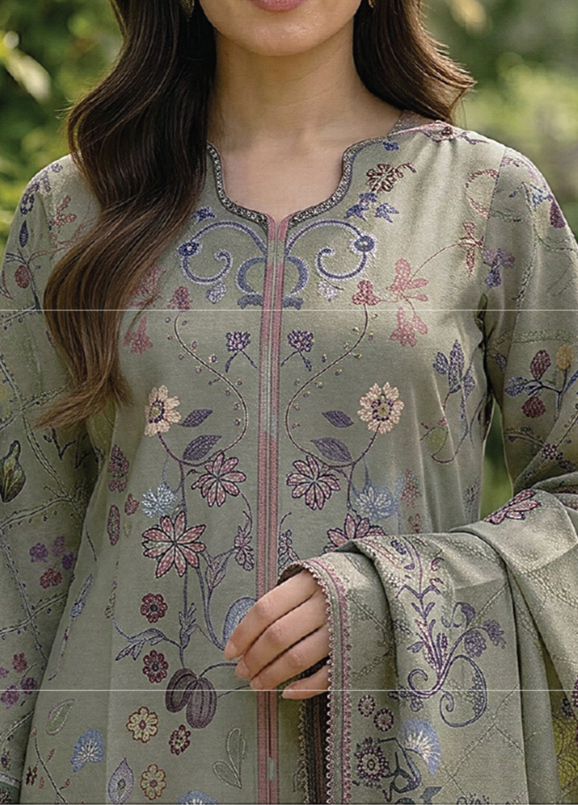 Zync By Florent Excclusive Printed Lawn 3 Piece Unstitched Suit FL26ZP D-11 Zync By Florent Excclusive Printed Lawn 3 Piece Unstitched Suit FL26ZP D-11
